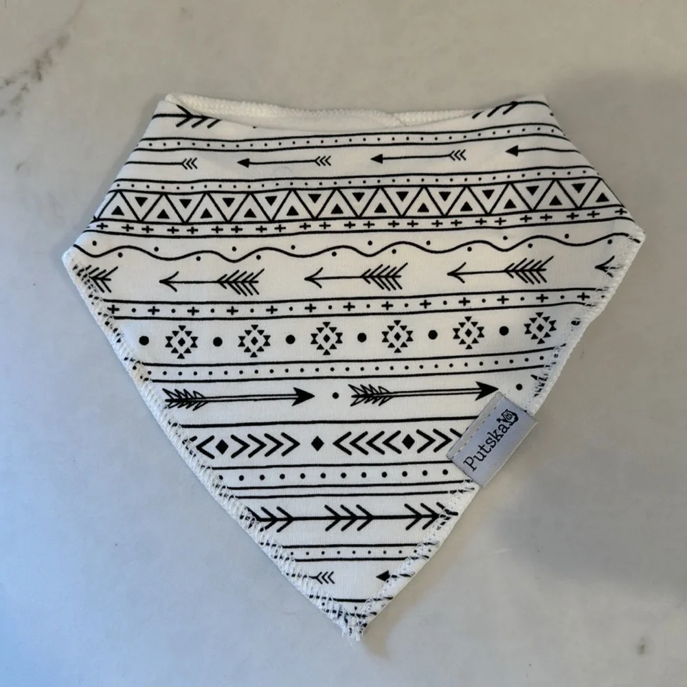 Putska Baby Bibs And Pacifier Clips NEW